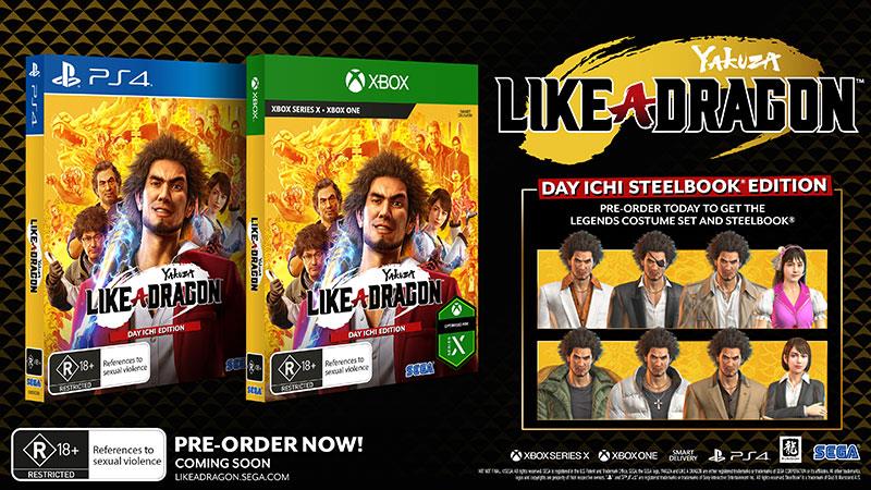 Yakuza: Like a Dragon Day Ichi Steelbook Edition