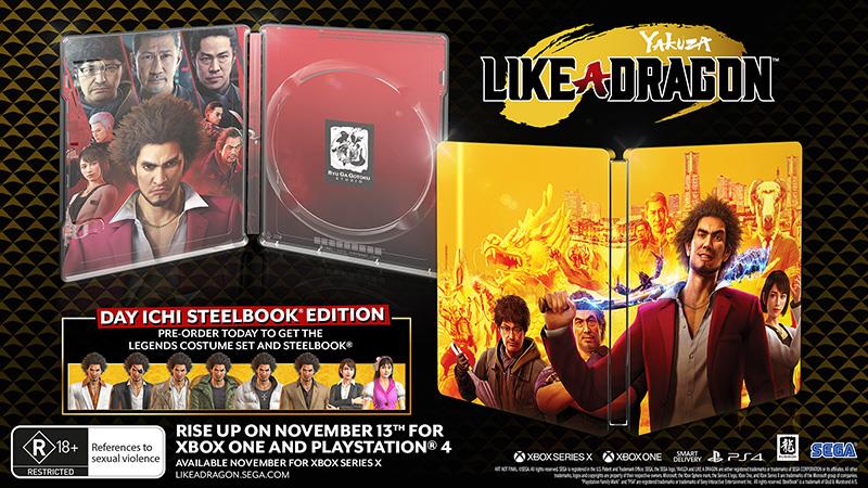 Yakuza: Like a Dragon Day Ichi Steelbook Edition