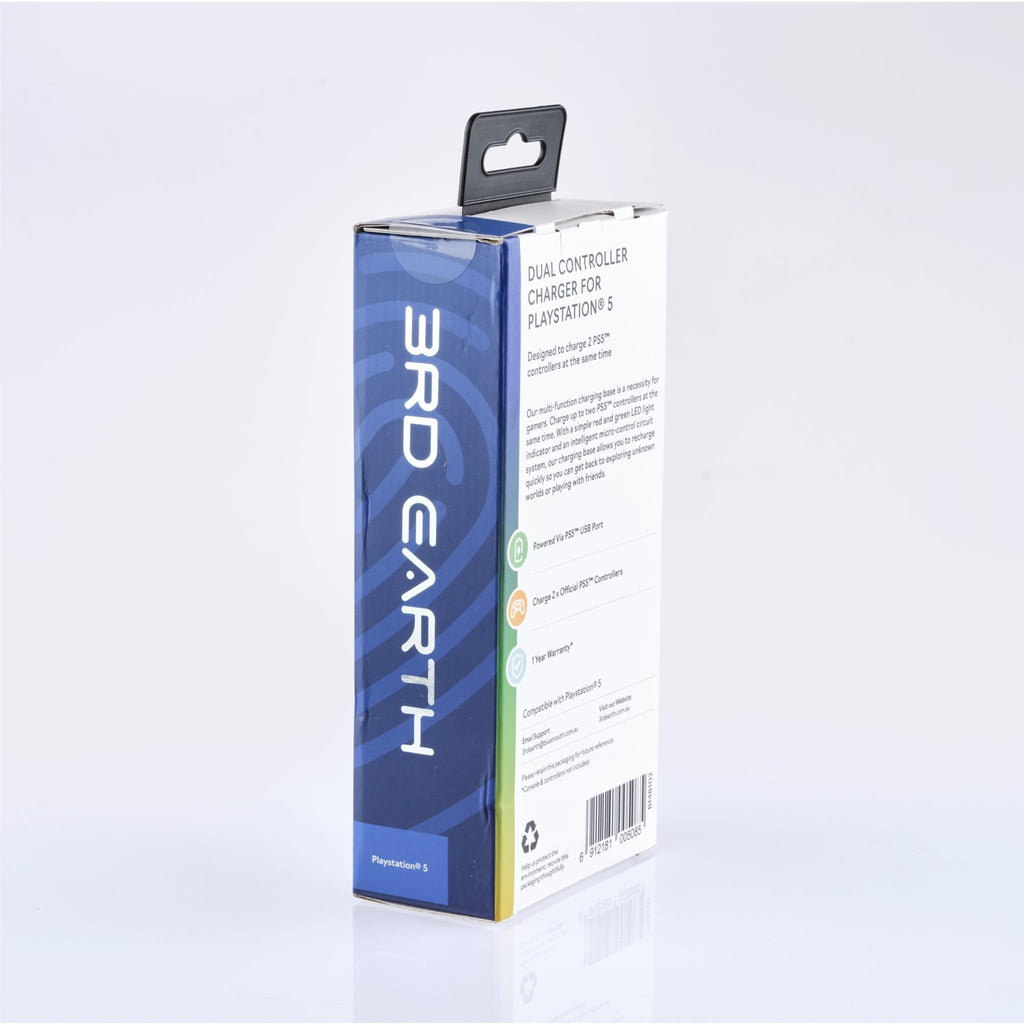 3rd Earth Dual Controller Charger for PlayStation 5™
