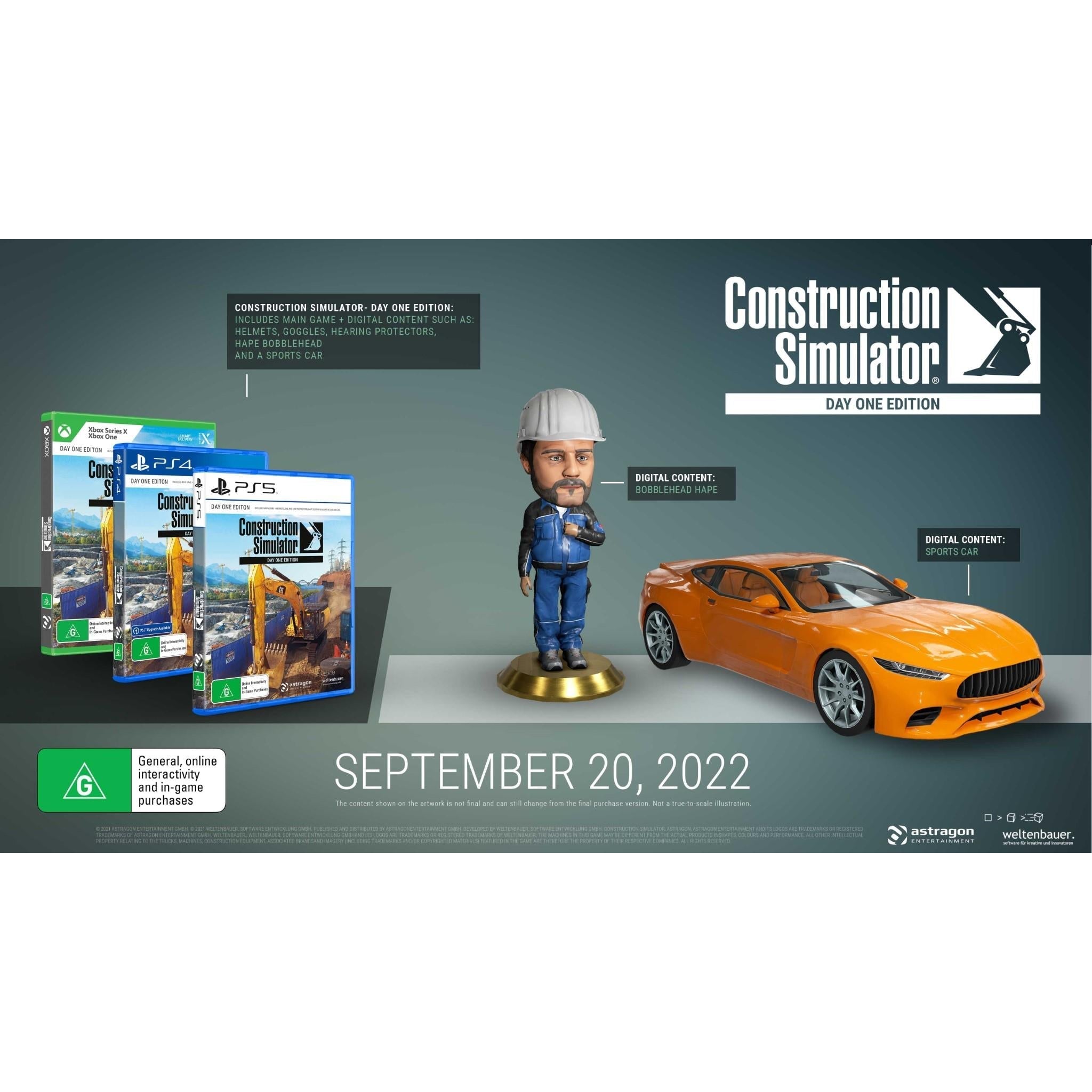 Construction Simulator Day One Edition