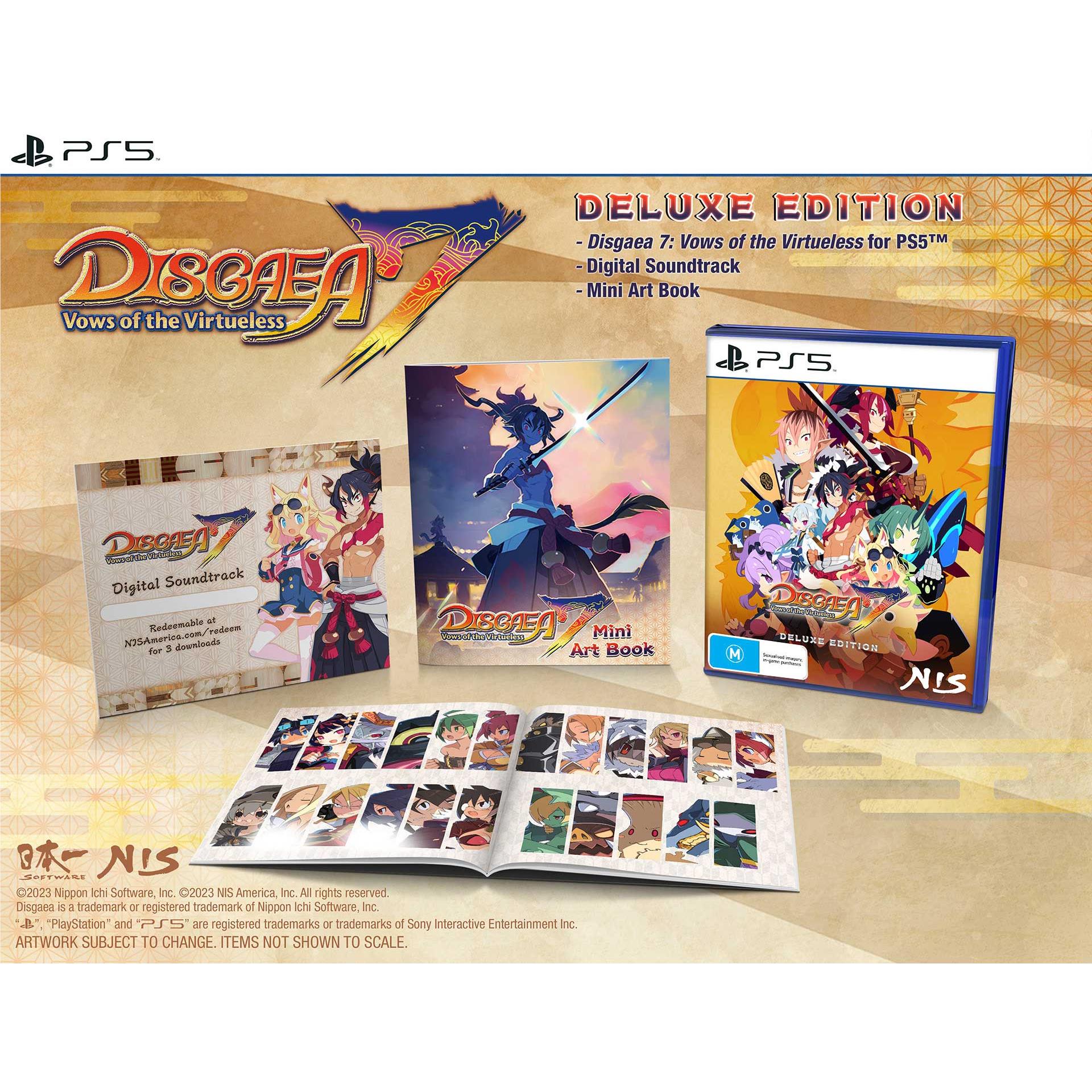 Disgaea 7: Vows of the Virtueless Deluxe Edition