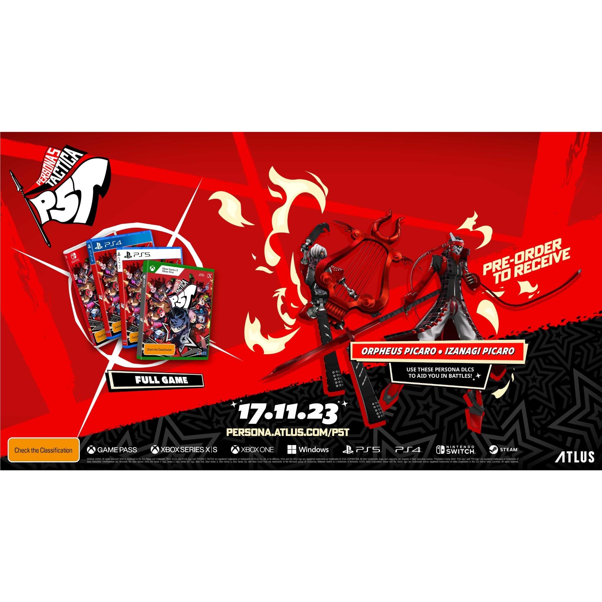 Persona 5 Tactica