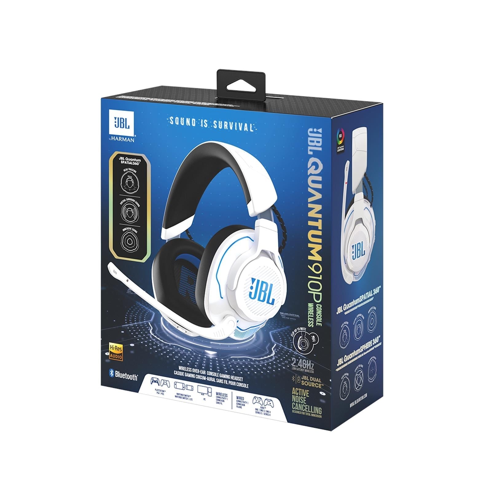JBL Quantum 910P Over-Ear Gaming Headset (PlayStation Edition)