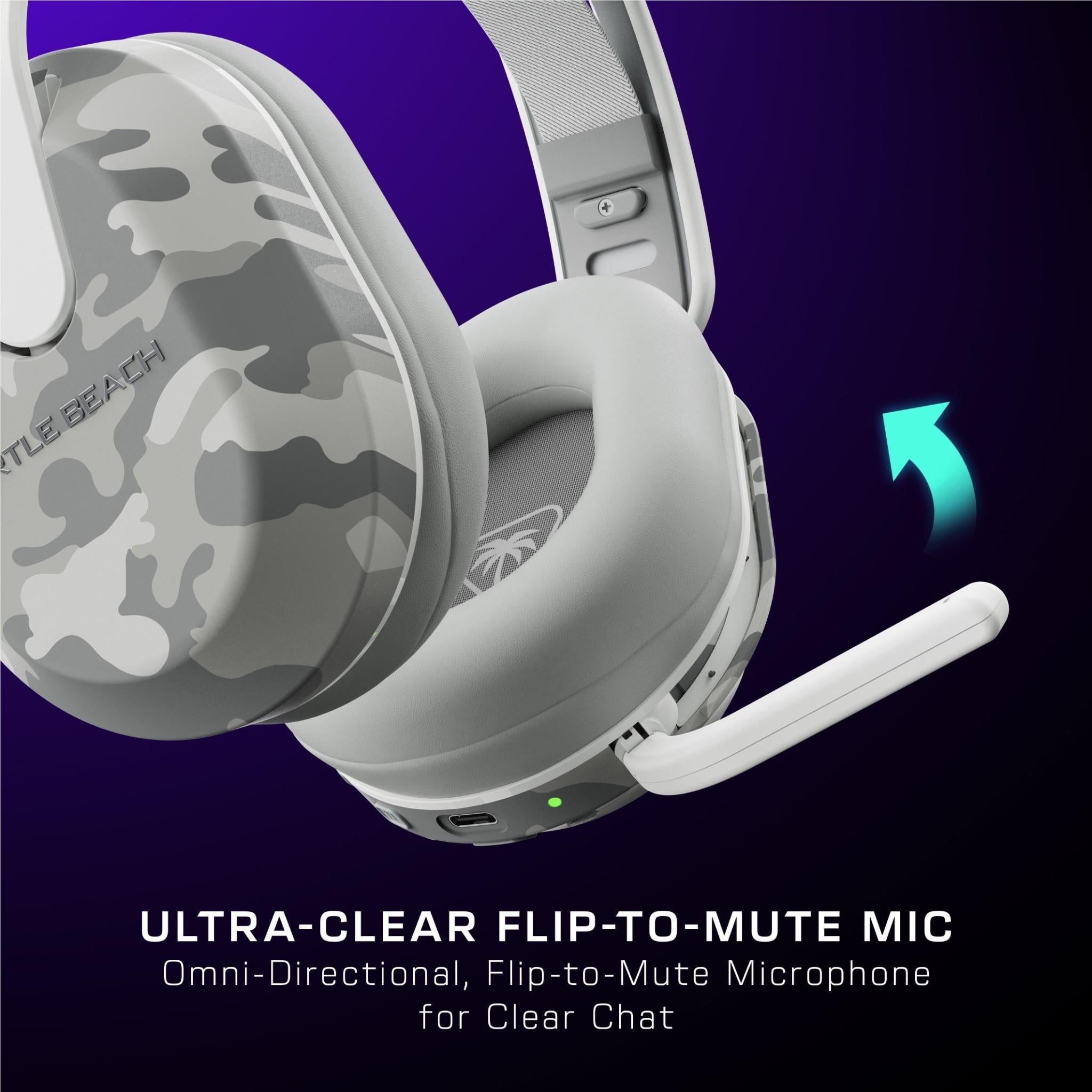 Turtle Beach Stealth 500P Wireless Gaming Headset Arctic Camo