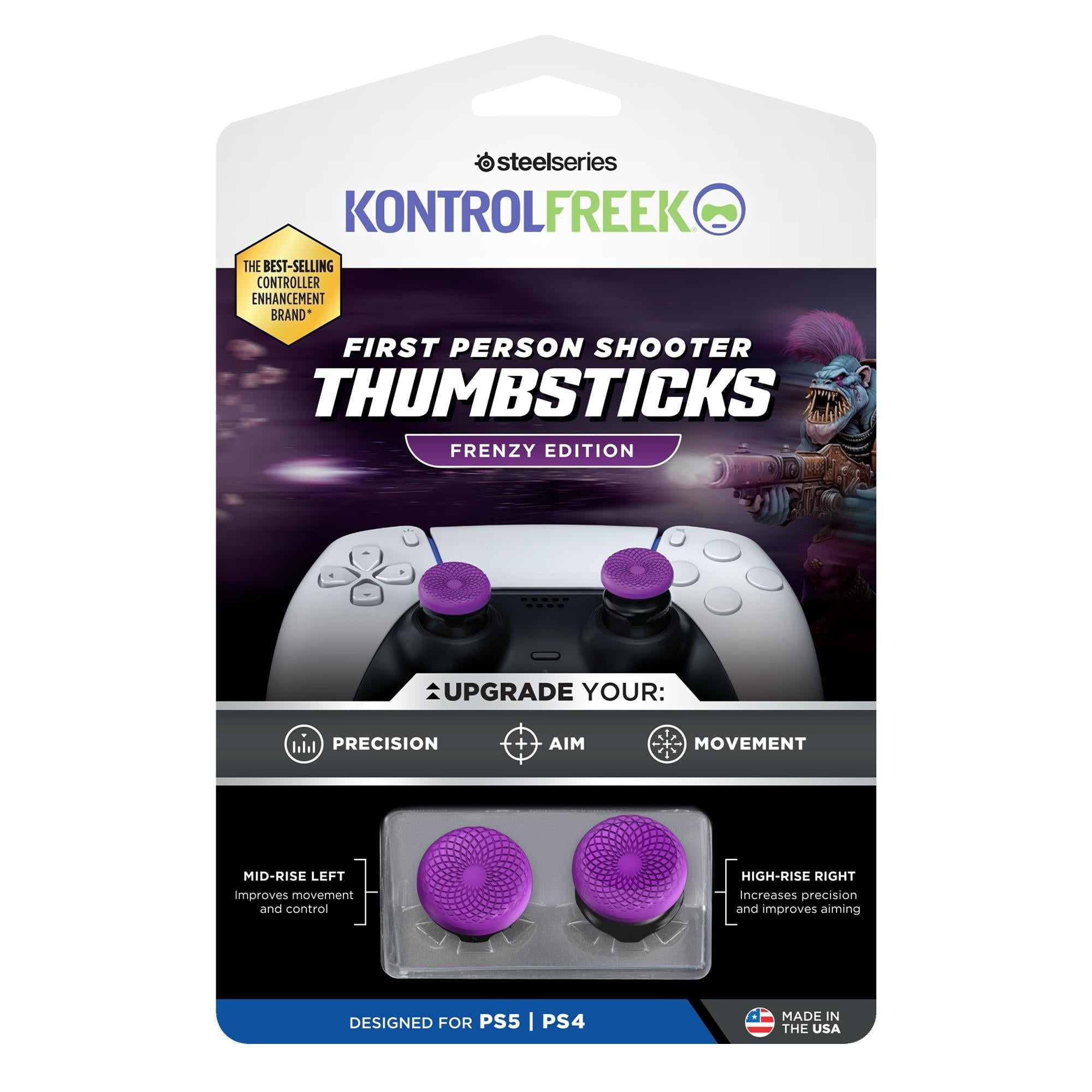 KontrolFreak FPS Frenzy (Purple/Black) for PlayStation