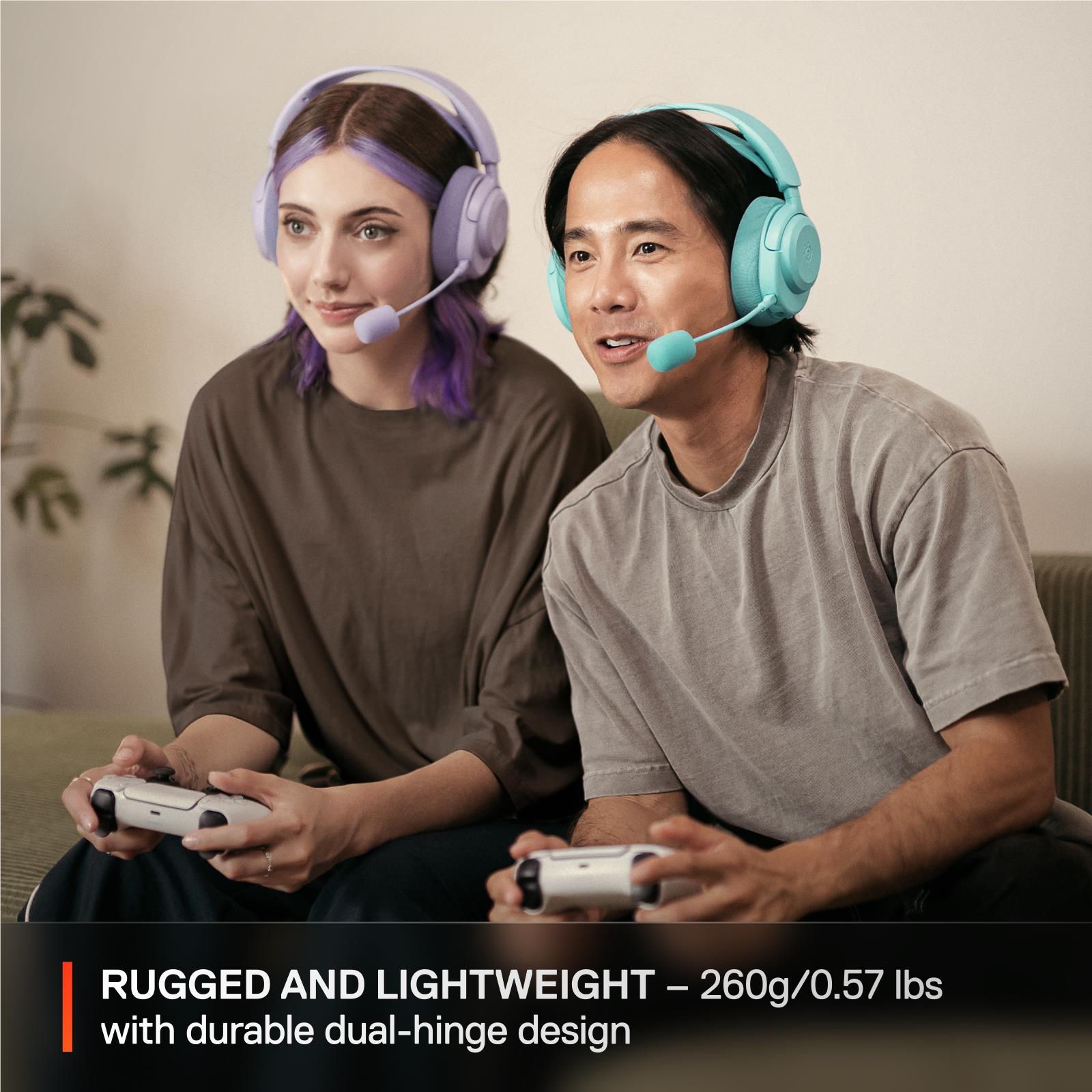SteelSeries Arctis Nova 3P Wireless Multi-Platform Gaming Headset (Aqua)