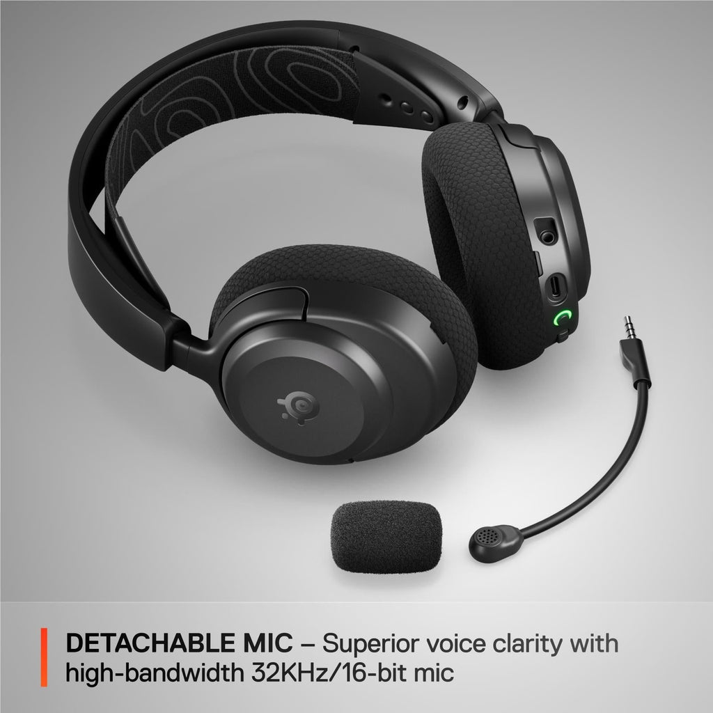 SteelSeries Arctis Nova 3P Wireless Multi-Platform Gaming Headset (Black)