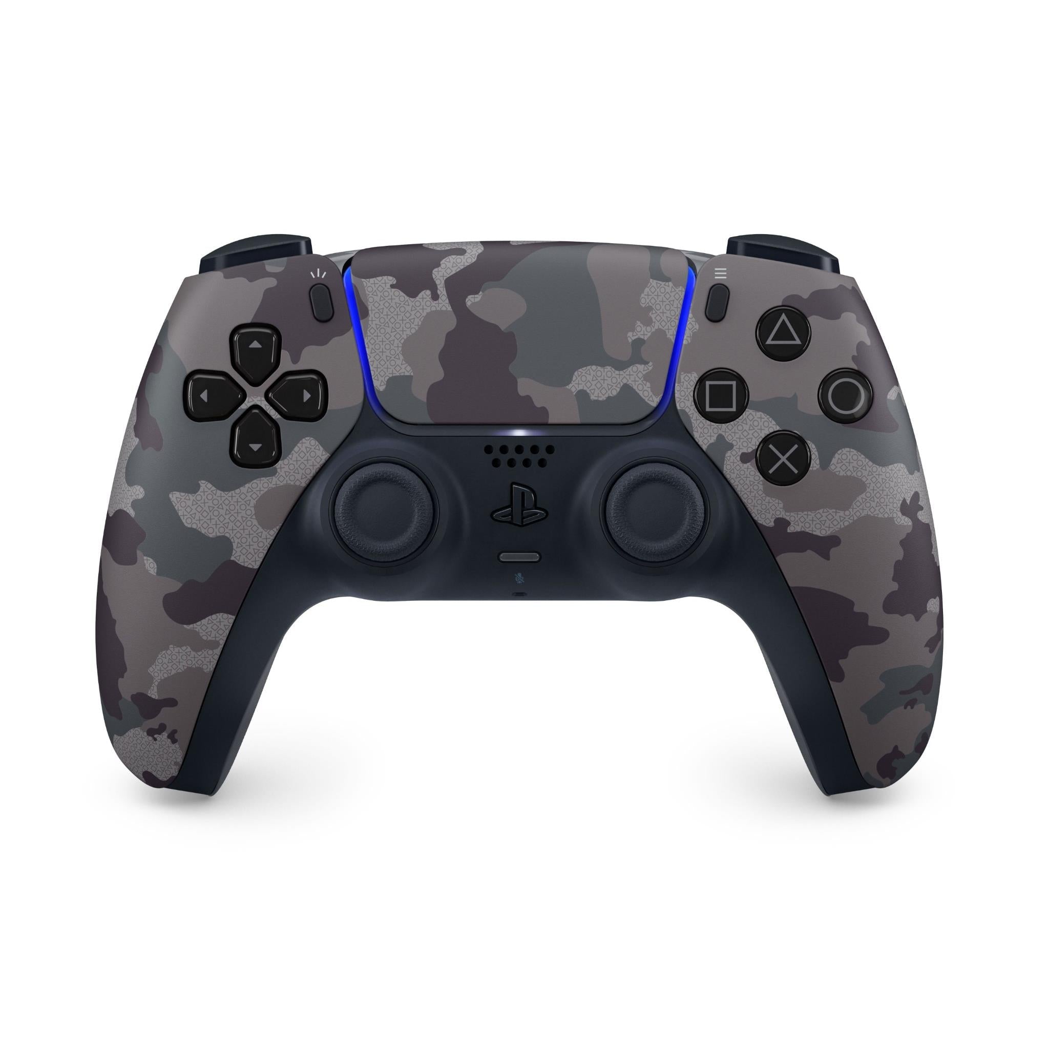 PS5 PlayStation 5 DualSense Wireless Controller Gray Camouflage