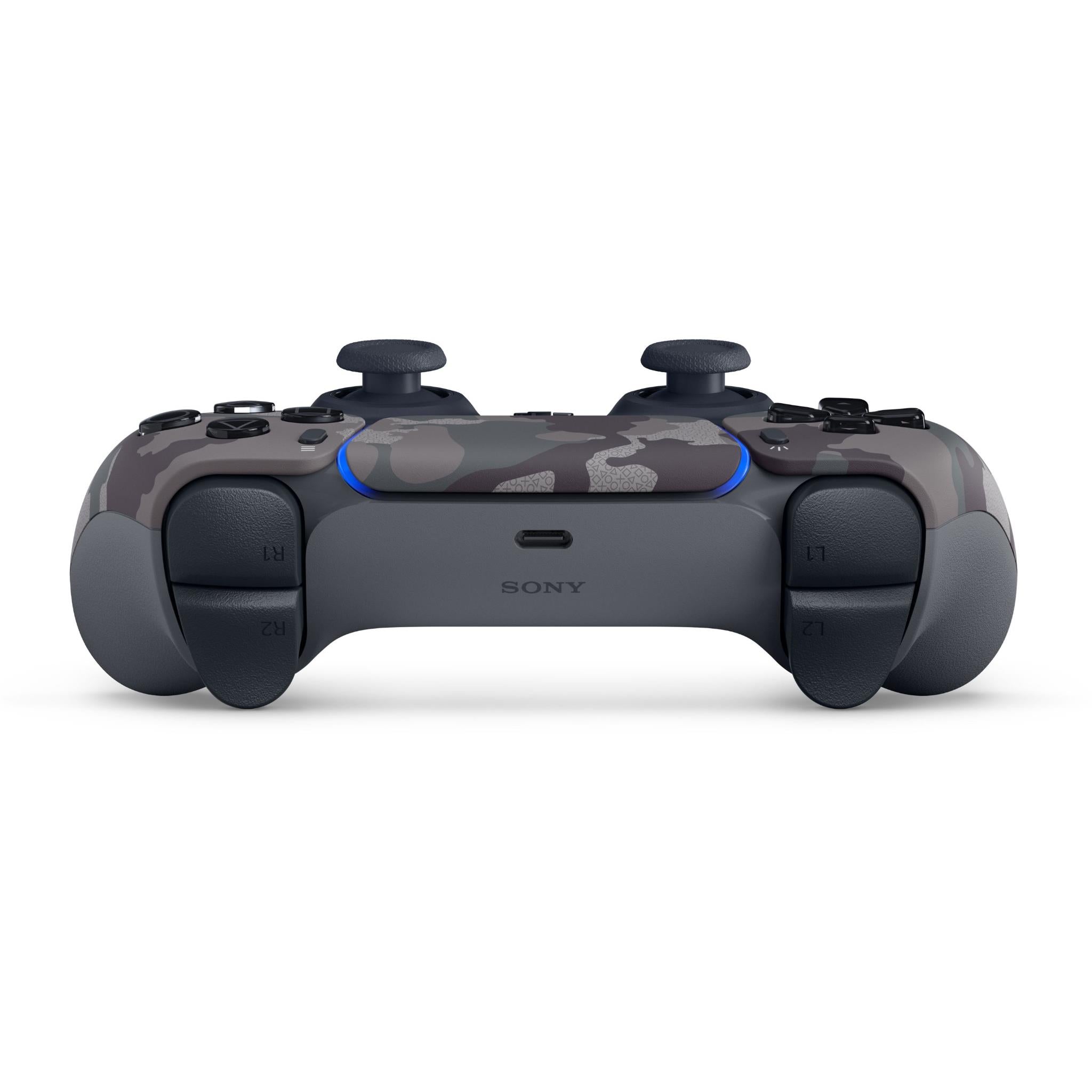 PS5 PlayStation 5 DualSense Wireless Controller Gray Camouflage